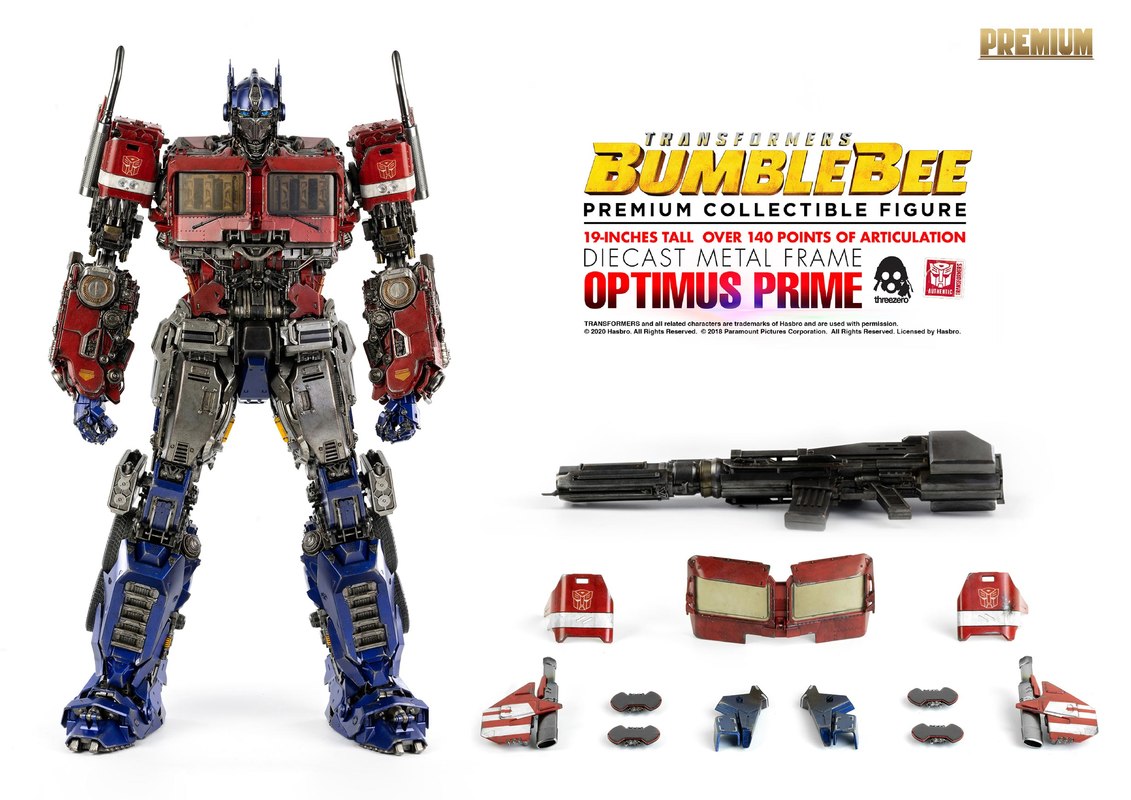 Transformers: Bumblebee Premium Optimus Prime From threezero